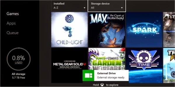 Microsoft ответила на новые вопросы про поддержку приставкой Xbox One внешних накопителей: с сайта NEWXBOXONE.RU