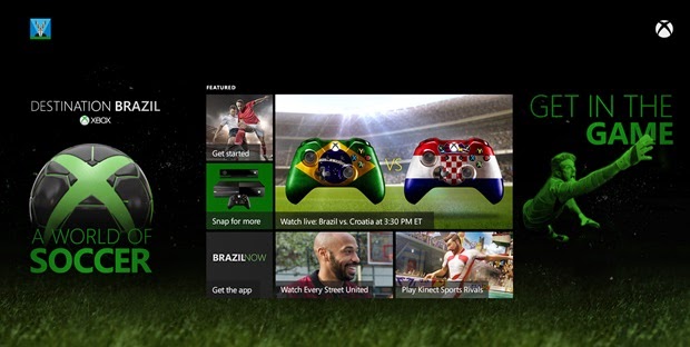 Microsoft запустила эксклюзивное приложение для Xbox One - «Destination Brazil»: с сайта NEWXBOXONE.RU