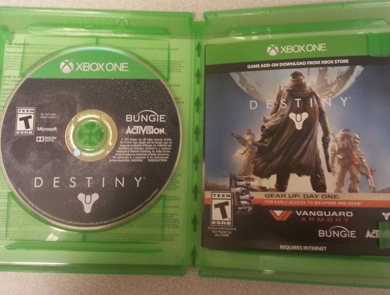 Игра Destiny займет на Xbox One 40 Гб свободного места: с сайта NEWXBOXONE.RU