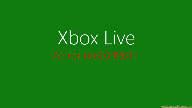Пользователи Xbox One испытывают проблемы с сервисом Xbox Live из-за ошибки 0x80048834: с сайта NEWXBOXONE.RU