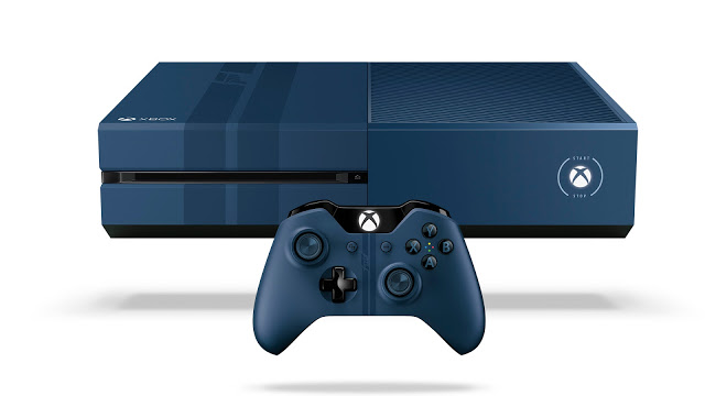 Приставка Xbox One синего цвета в дизайне игры Forza Motorsport 6 официально анонсирована