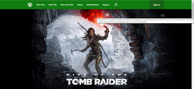 Детали сюжета игры Rise of the Tomb Raider стали известны по секретным элементам сайта Xbox