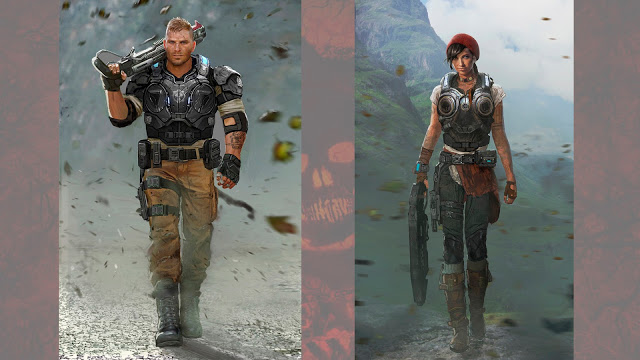 Разработчики Gears 4 показали арты с героями игры