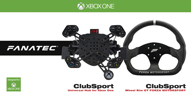 Компания Fanatec и студия Turn 10 представили рулевой обод в стиле Forza Motorsport 6: с сайта NEWXBOXONE.RU