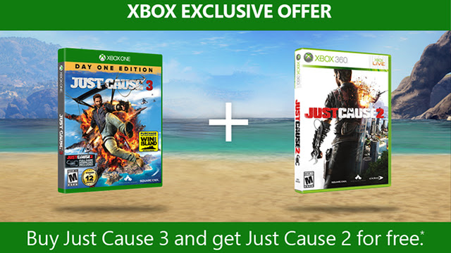 Стало известно, как получить Just Cause 2 бесплатно при покупке Just Cause 3 для Xbox One