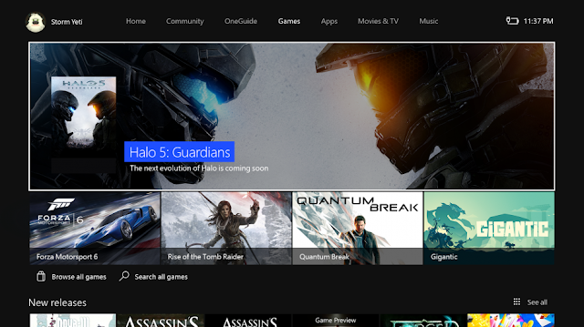 Обновление прошивки New Experience Xbox One от 6 ноября, список изменений: с сайта NEWXBOXONE.RU