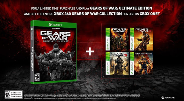 Разработчики Gears of War объяснили, когда покупатели Ultimate Edition получат бесплатно остальные игры серии: с сайта NEWXBOXONE.RU