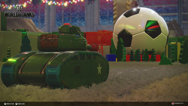 На Xbox One и Xbox 360 доступен эксклюзивный новогодний режим игры в World of Tanks: с сайта NEWXBOXONE.RU