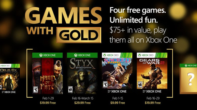 Games With Gold февраль: Hand of Fate и Styx Master of Shadows для Xbox One: с сайта NEWXBOXONE.RU