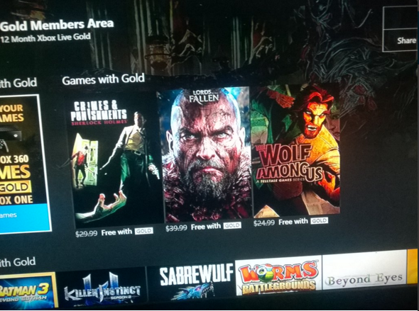По Games With Gold в апреле игроков ждет игра The Wolf Among Us: с сайта NEWXBOXONE.RU