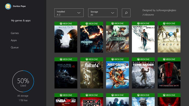 Меню со списком игр и приложений будет обновлено на Xbox One в ближайшее время: с сайта NEWXBOXONE.RU