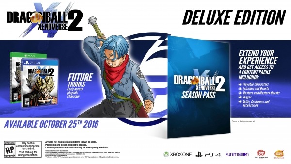 Анонсированы Collector’s и Deluxe издания игры Dragon Ball Xenoverse 2: с сайта NEWXBOXONE.RU