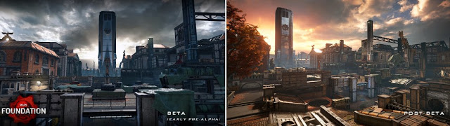 Качество графики в Gears of War 4 серьезно улучшилось со времен альфа-версии: сравнение: с сайта NEWXBOXONE.RU