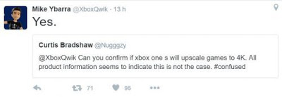 Xbox One S будет выполнять апскейлинг всех игр до разрешения в 4K: с сайта NEWXBOXONE.RU