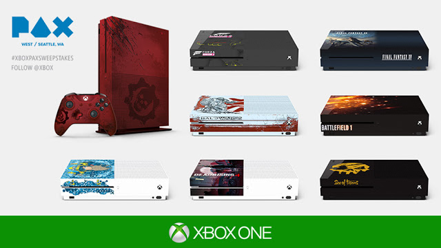 Microsoft разыграла на PAX West коллекционные модели Xbox One: с сайта NEWXBOXONE.RU
