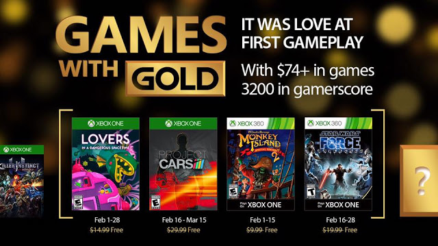 Список игр по программе Games With Gold в феврале (UPD): с сайта NEWXBOXONE.RU