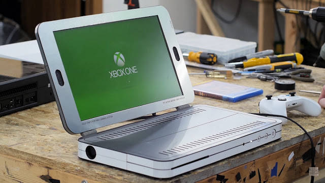 Из приставки Xbox One S сделали игровой ноутбук: с сайта NEWXBOXONE.RU
