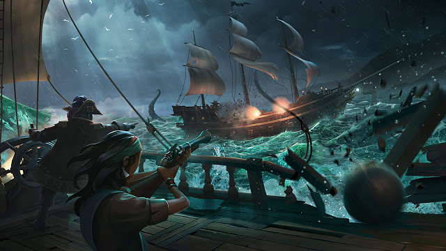 Новый геймплей игры Sea of Thieves показали разработчики: с сайта NEWXBOXONE.RU