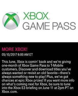 Началась кампания по продвижению Xbox Game Pass – подписка бесплатно для абонентов T-Mobile: с сайта NEWXBOXONE.RU