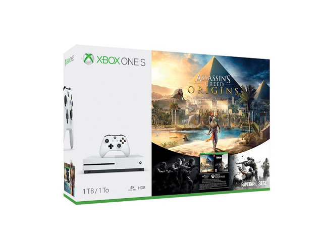 Microsoft анонсировала бандл Xbox One S с Assassin's Creed Origins: с сайта NEWXBOXONE.RU