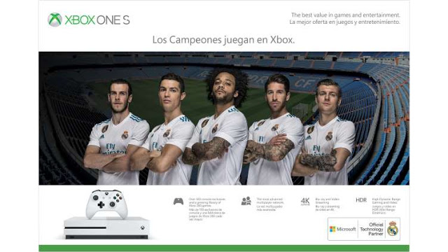 Xbox One S появится в специальной версии «Реал» Мадрид