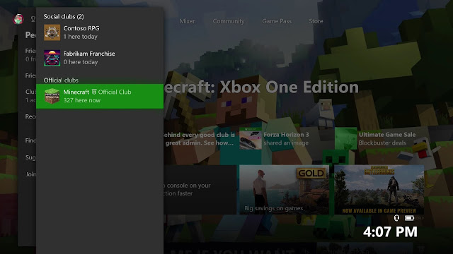 Microsoft заменила игровые хабы официальными клубами в Xbox Live: с сайта NEWXBOXONE.RU