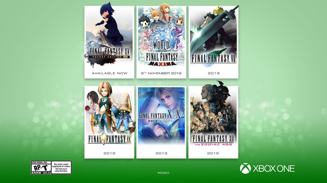 На Xbox One выйдет целый ряд легендарных частей серии Final Fantasy: с сайта NEWXBOXONE.RU