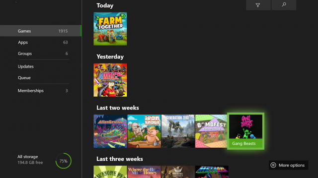 Новая версия прошивки Xbox One для инсайдеров: список новых функций: с сайта NEWXBOXONE.RU
