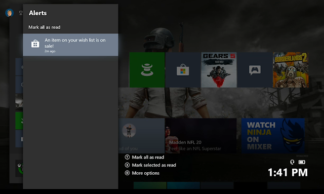 В прошивку Xbox One добавили уведомление о скидках: с сайта NEWXBOXONE.RU