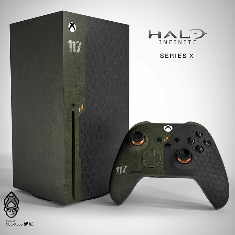 Дизайнер показал Xbox Series X в стиле Halo Infinite и другие макеты: с сайта NEWXBOXONE.RU