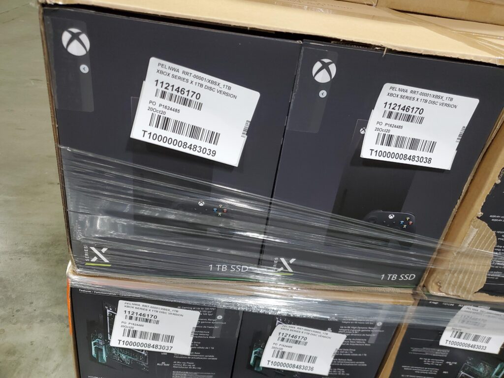 Xbox Series X уже на складах: очередное подтверждение на фото: с сайта NEWXBOXONE.RU