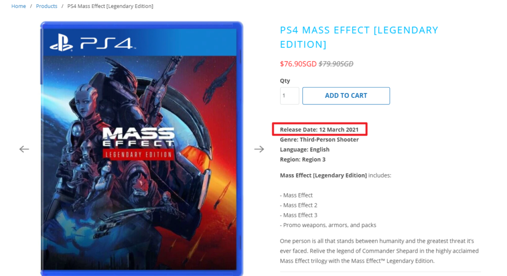 Слух: Релиз трилогии Mass Effect: Legendary Edition состоится 12 марта.