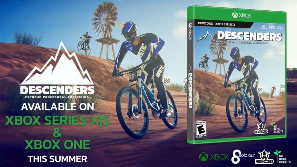 Descenders получит обновление до Xbox Series X | S, игра доступна в Game Pass
