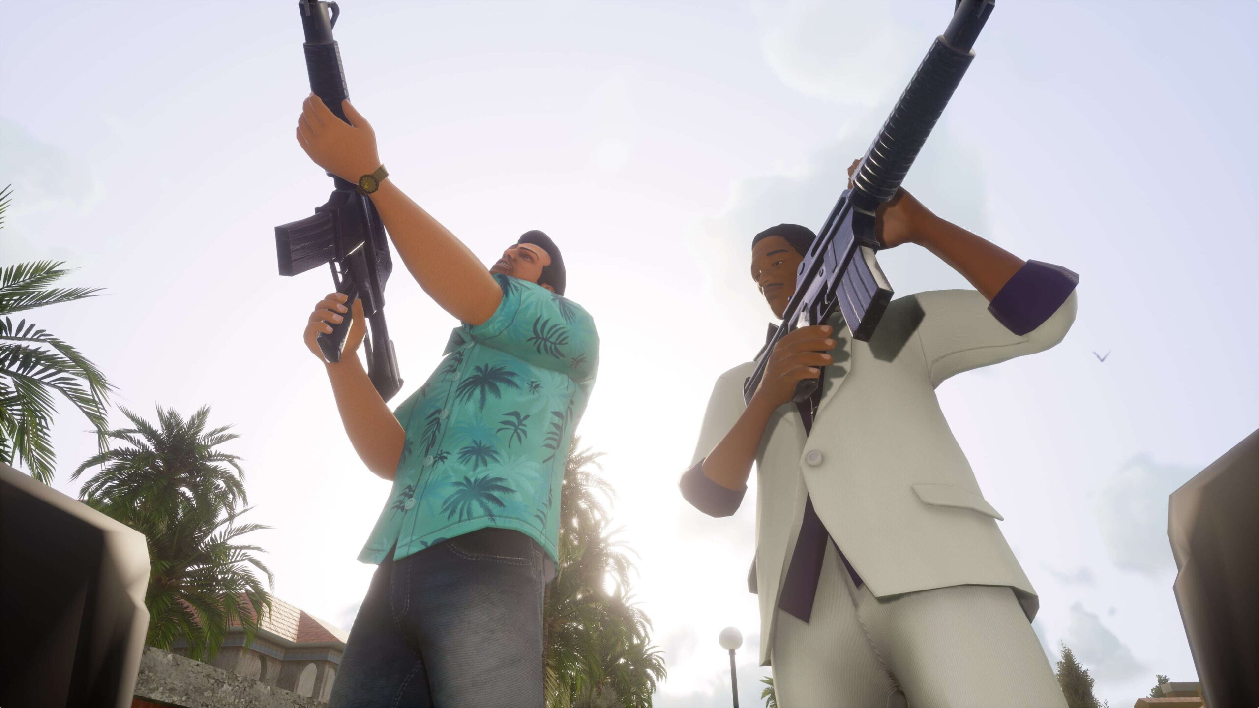 Графическое сравнение игр Grand Theft Auto: The Trilogy — The Definitive Edition с оригиналами