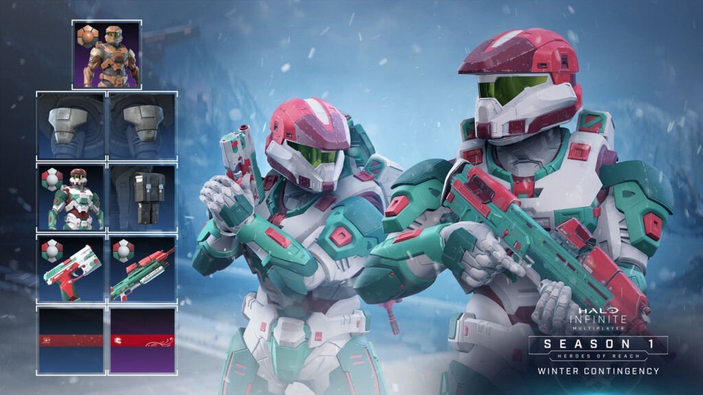 Трейлер новогоднего события Winter Contingency в Halo Infinite - оно уже доступно