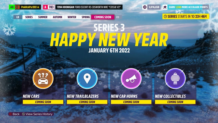 Series 3 в Forza Horizon 5 стартует уже завтра: изменения, новые автомобили