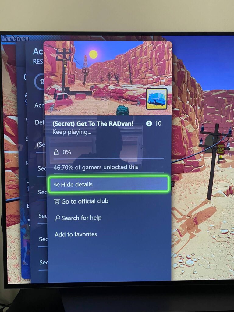 Новая функция на Xbox упростит получение секретных достижений