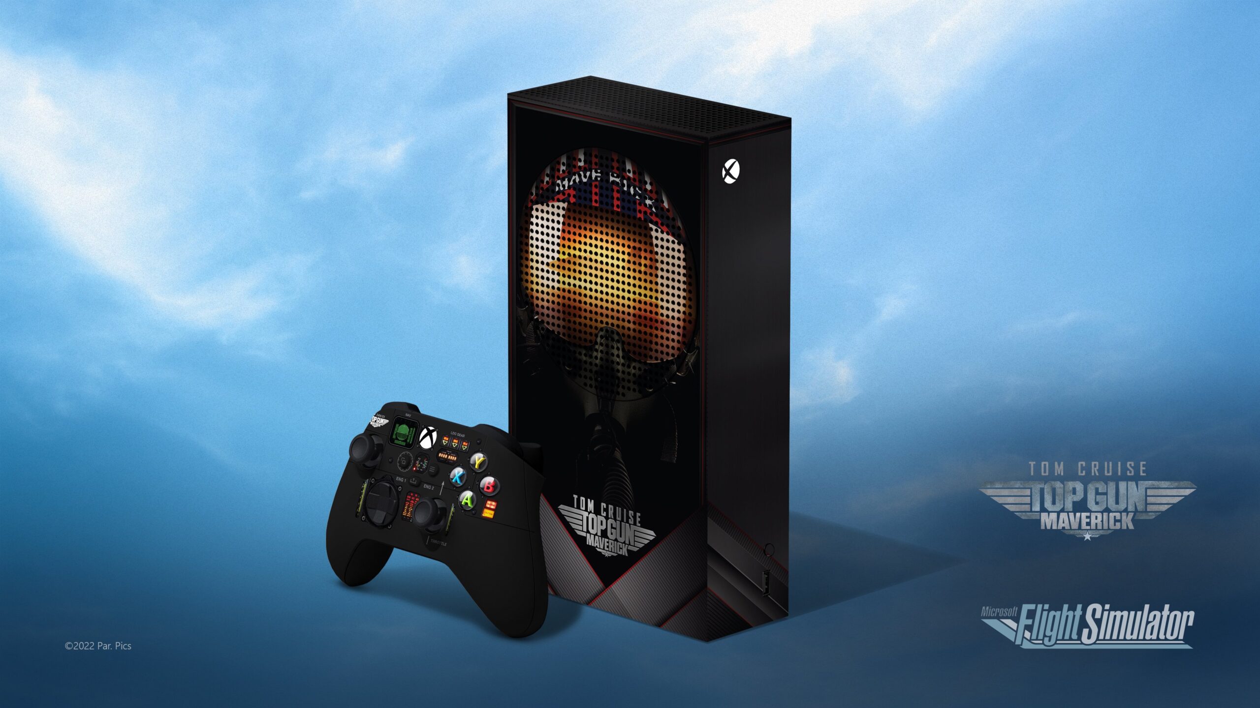 Microsoft представила Xbox Series S в стиле Top Gun: Maverick: с сайта NEWXBOXONE.RU