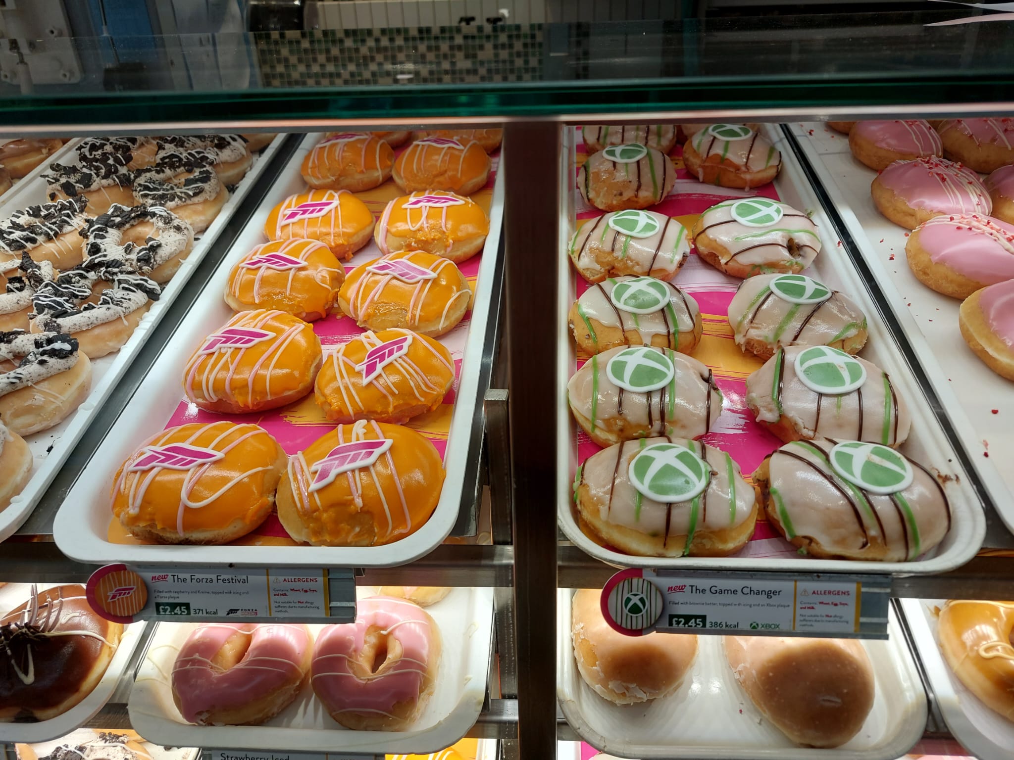 Xbox, Forza и Krispy Kreme выпустили лимитированную серию пончиков