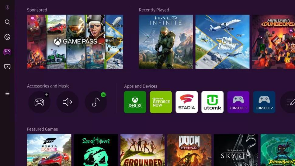 Как работают игры из Game Pass на телевизоре Samsung без консоли Xbox