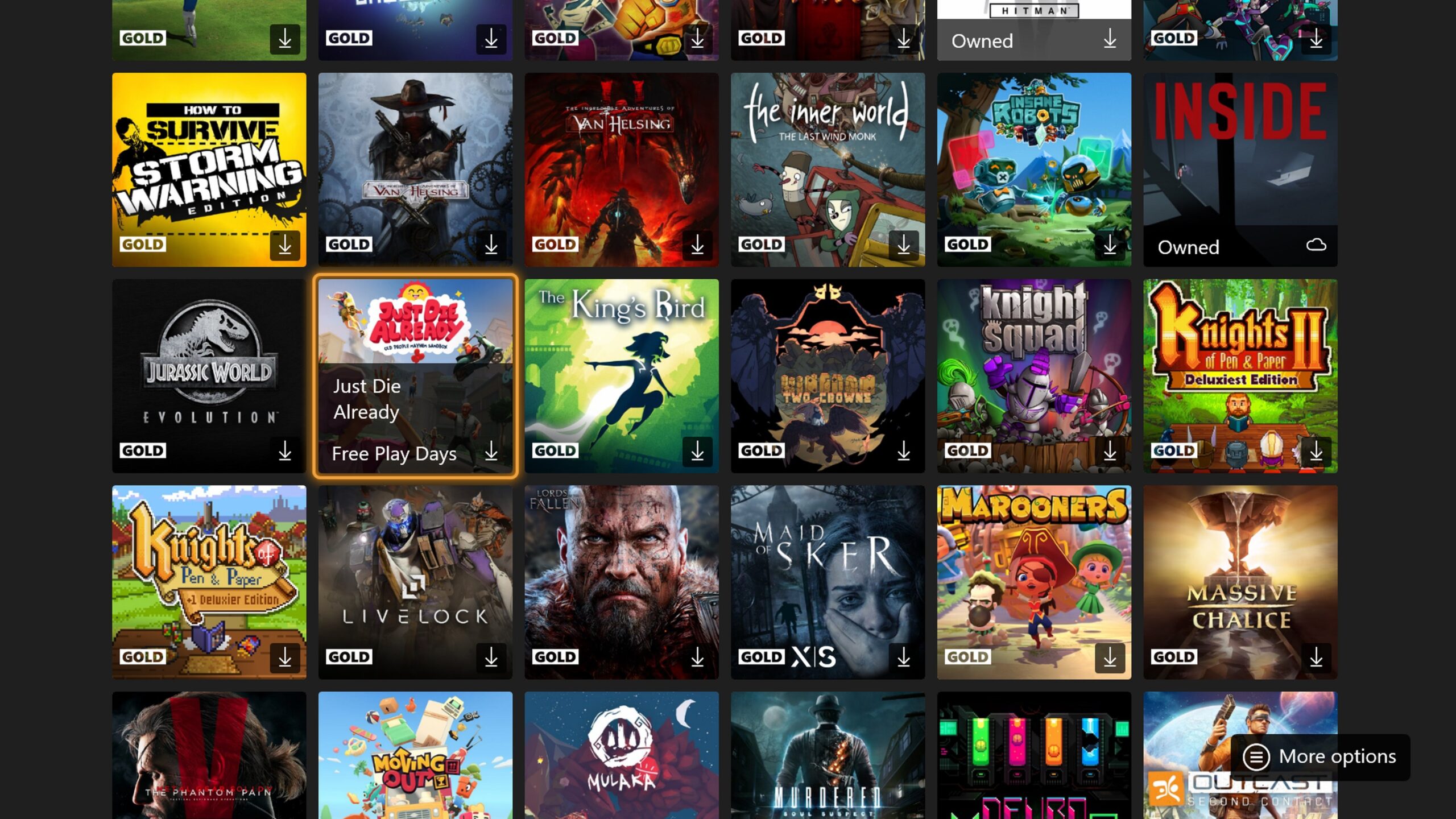 Бесплатные игры по Free Play Days на Xbox станет легче найти
