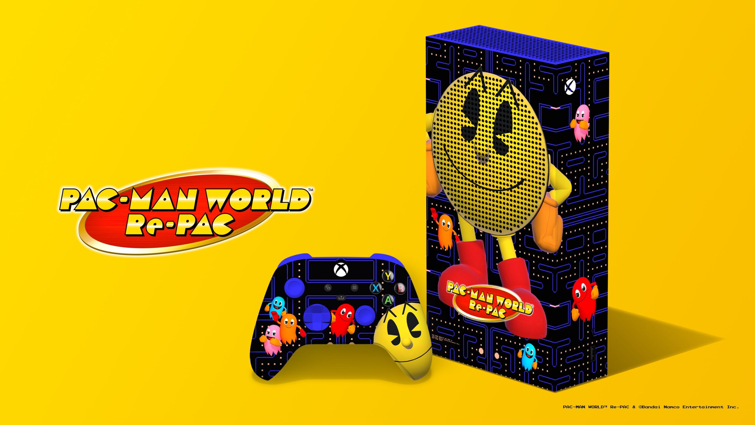 Xbox представил уникальную Xbox Series S в стиле Pac-Man