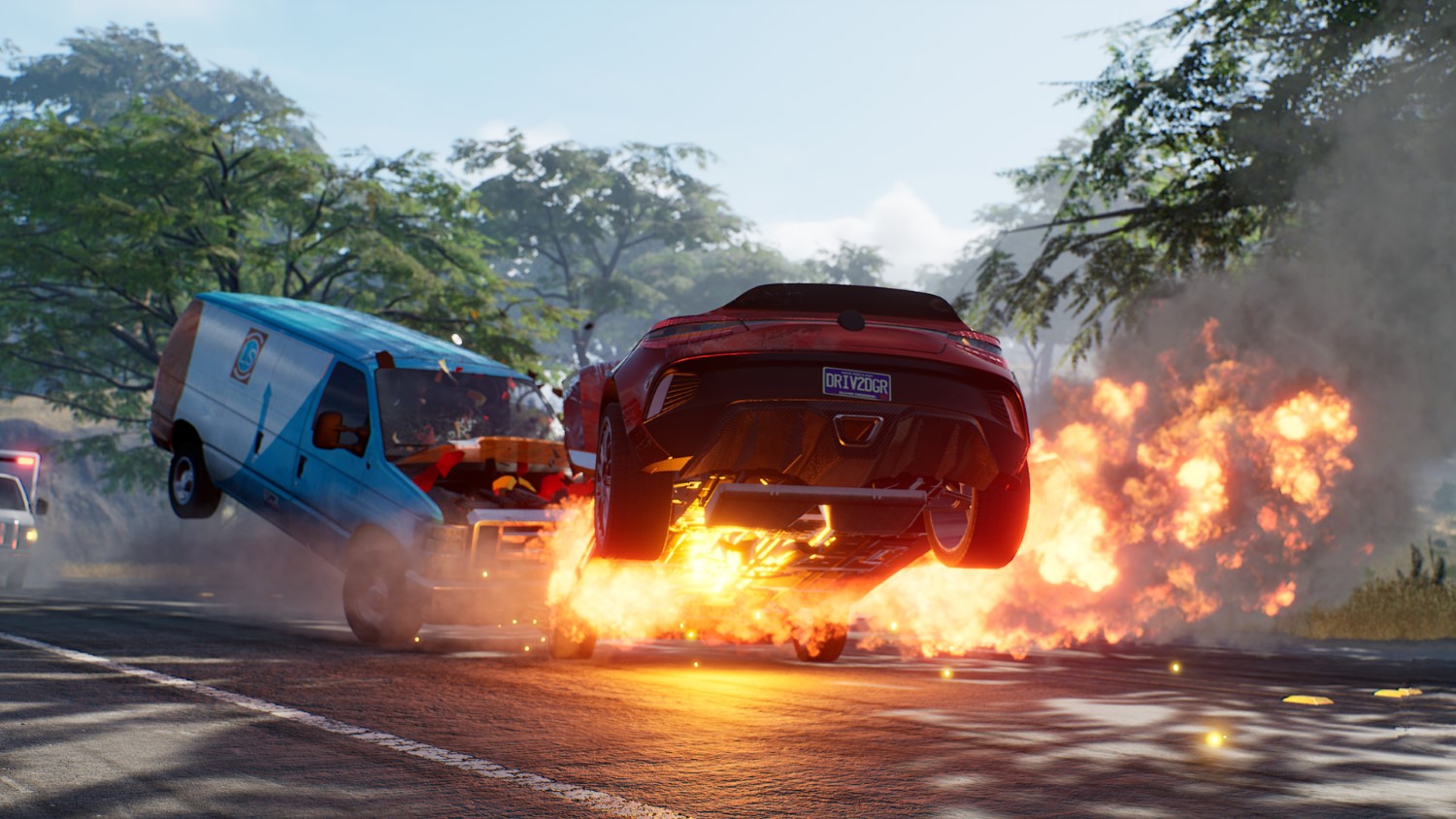 Показали геймплей Wreckreation - гонки в открытом мире от создателей Burnout и Need for Speed