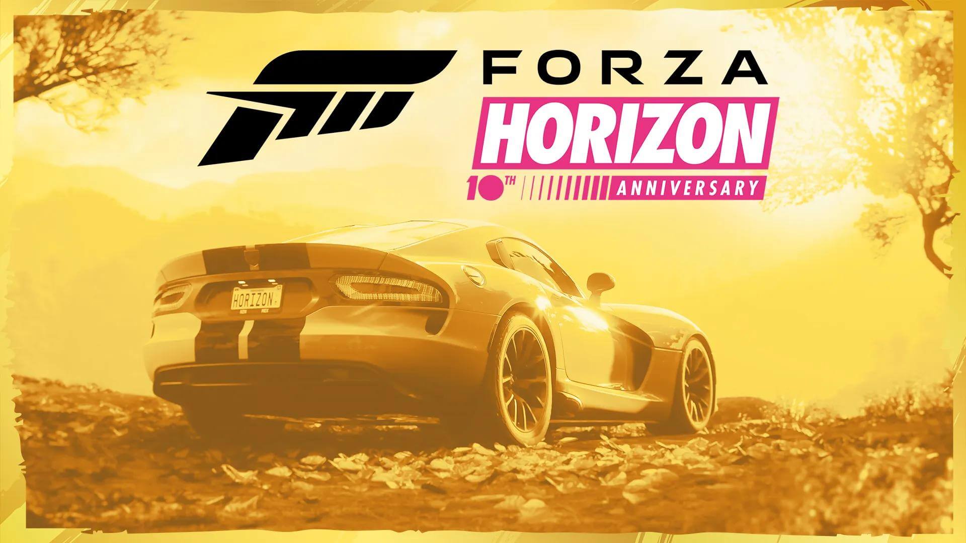Для Forza Horizon анонсировали обновление 10-Year Anniversary