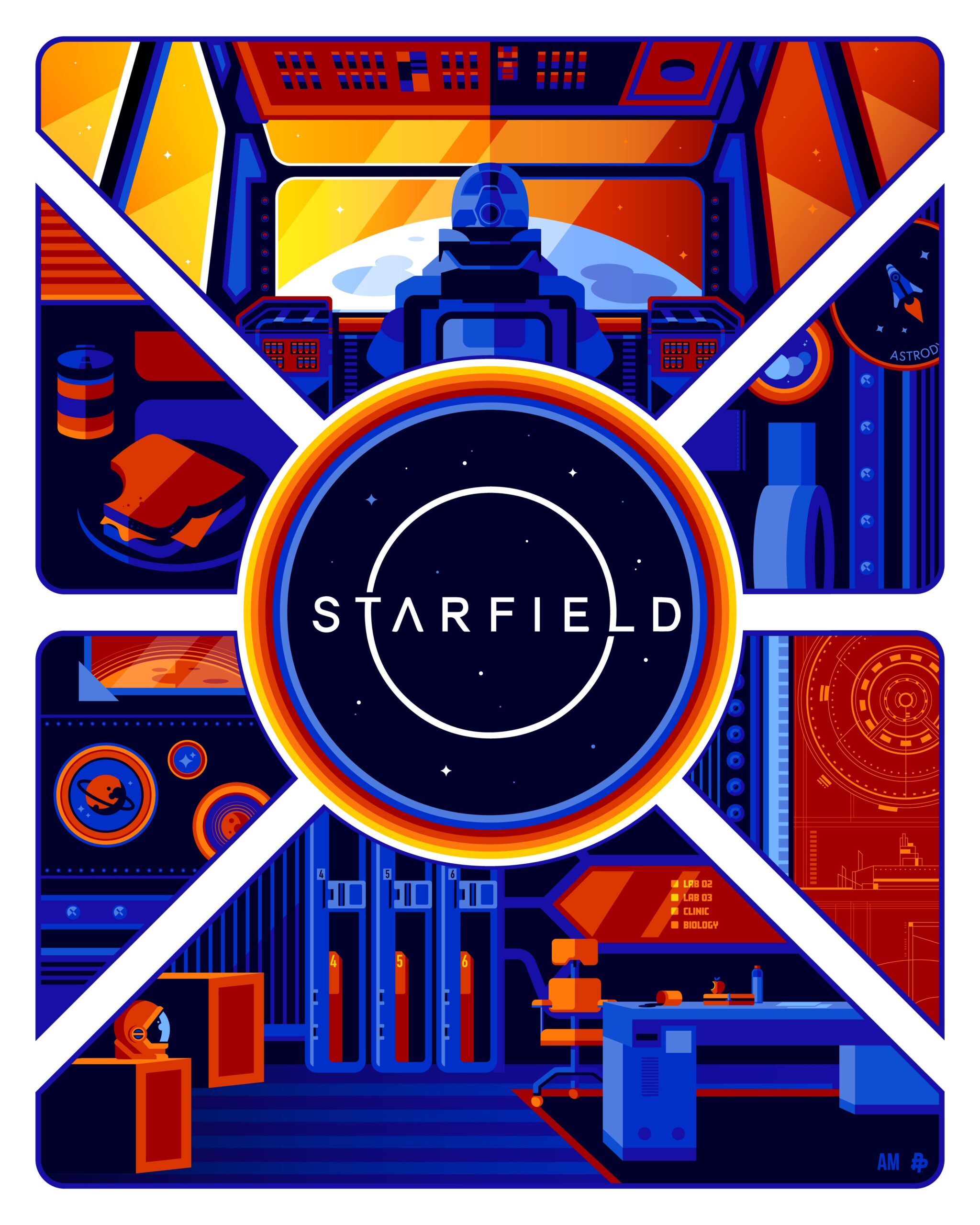 Bethesda опубликовала новые арты Starfield к Всемирной неделе космоса
