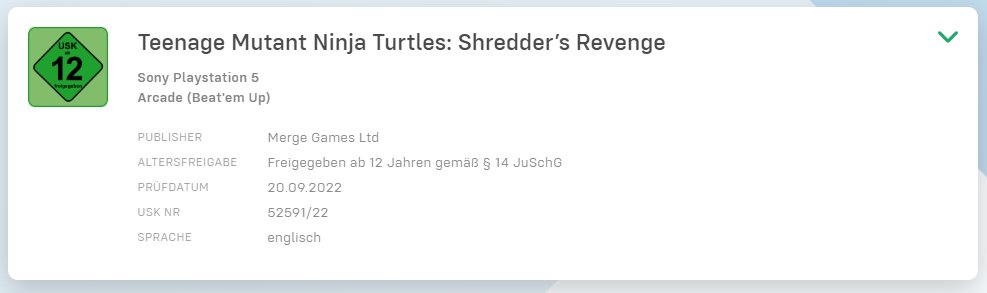 Слух: готовится оптимизация Teenage Mutant Ninja Turtles: Shredder's Revenge до Xbox Series X | S