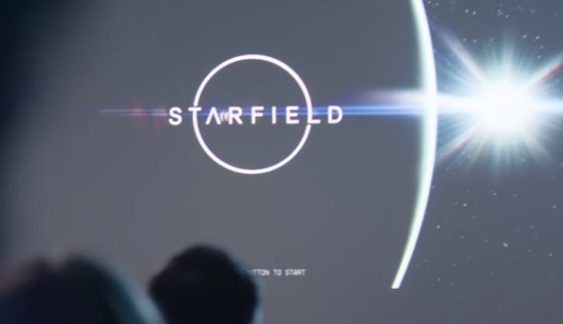 Игроки обнаружили стартовый экран Starfield в старом видео по игре