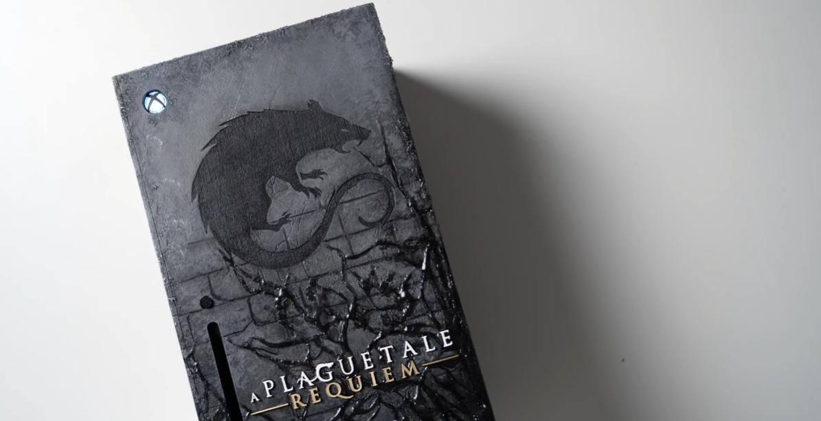 Уникальную Xbox Series X в дизайне A Plague Tale: Requiem показали на видео