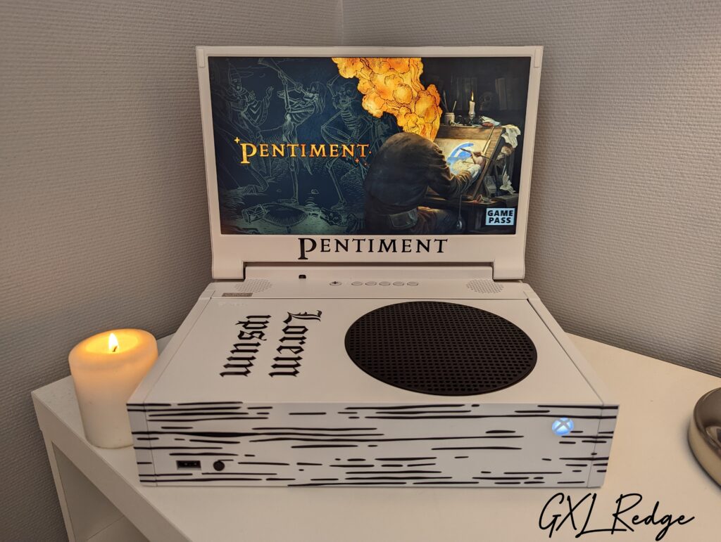 К релизу Pentiment игрок создал уникальную портативную Xbox Series S