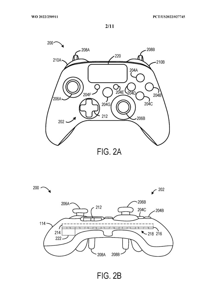 Xbox запатентовал геймпад со встроенным в него LCD-экраном